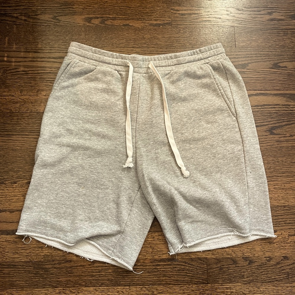 Large Light Gray Shorts
